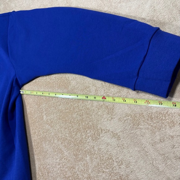 Nike 24.7 Impossibly Soft Fleece Crewneck Sweatshirt Blue Men's HQ6964-455 NWT L - Picture 9 of 9